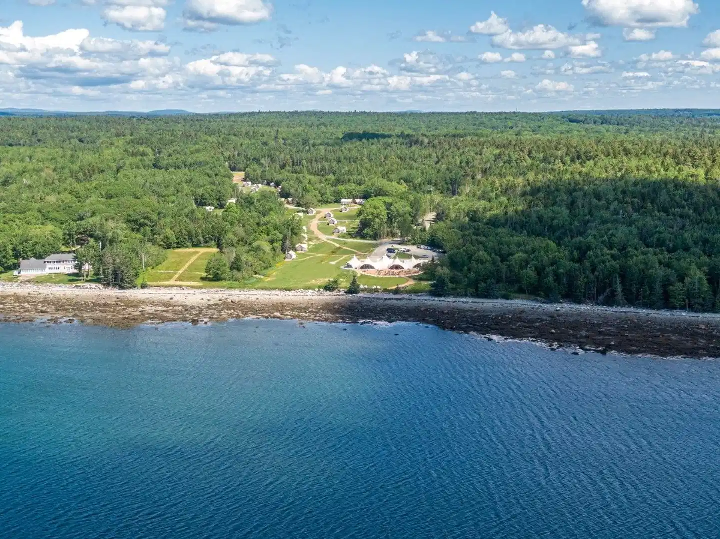 Under Canvas Acadia Landschaft