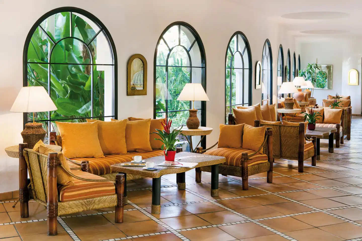 Seaside Sandy Beach Lobby