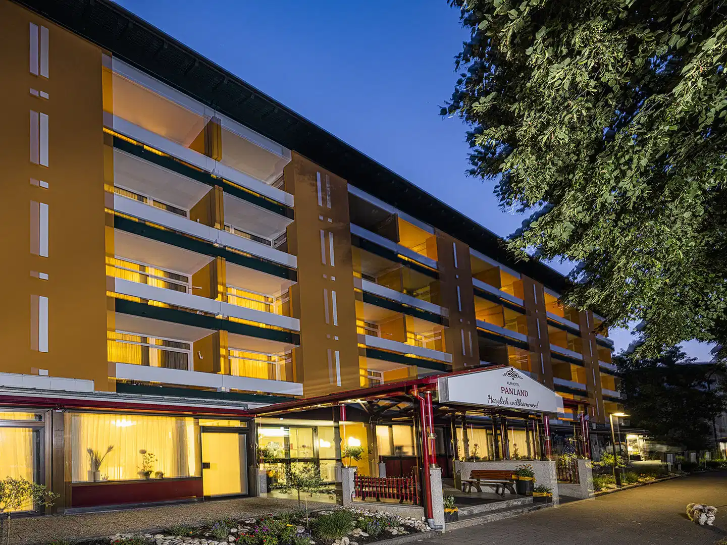 Panland Kurhotel Aussenansicht