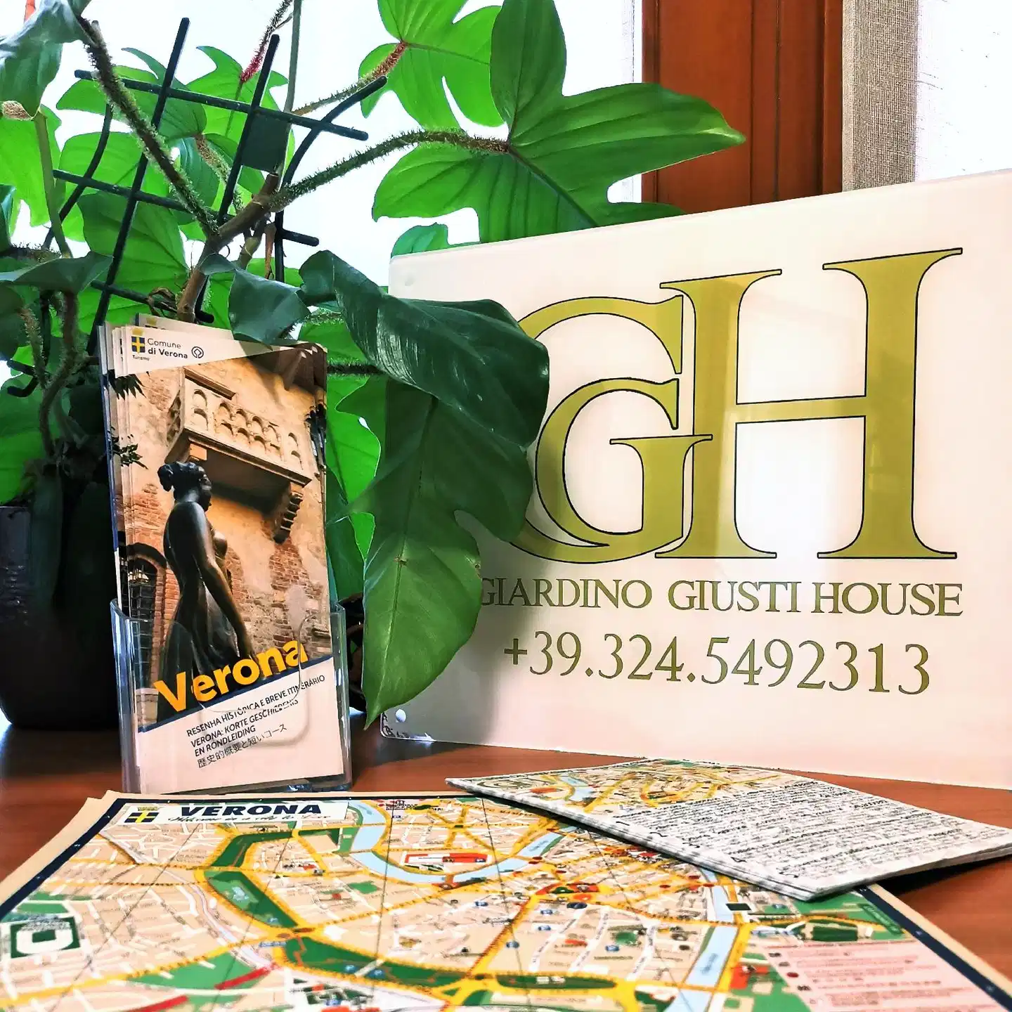 Casa al Giardino Giusti Modellaufnahme