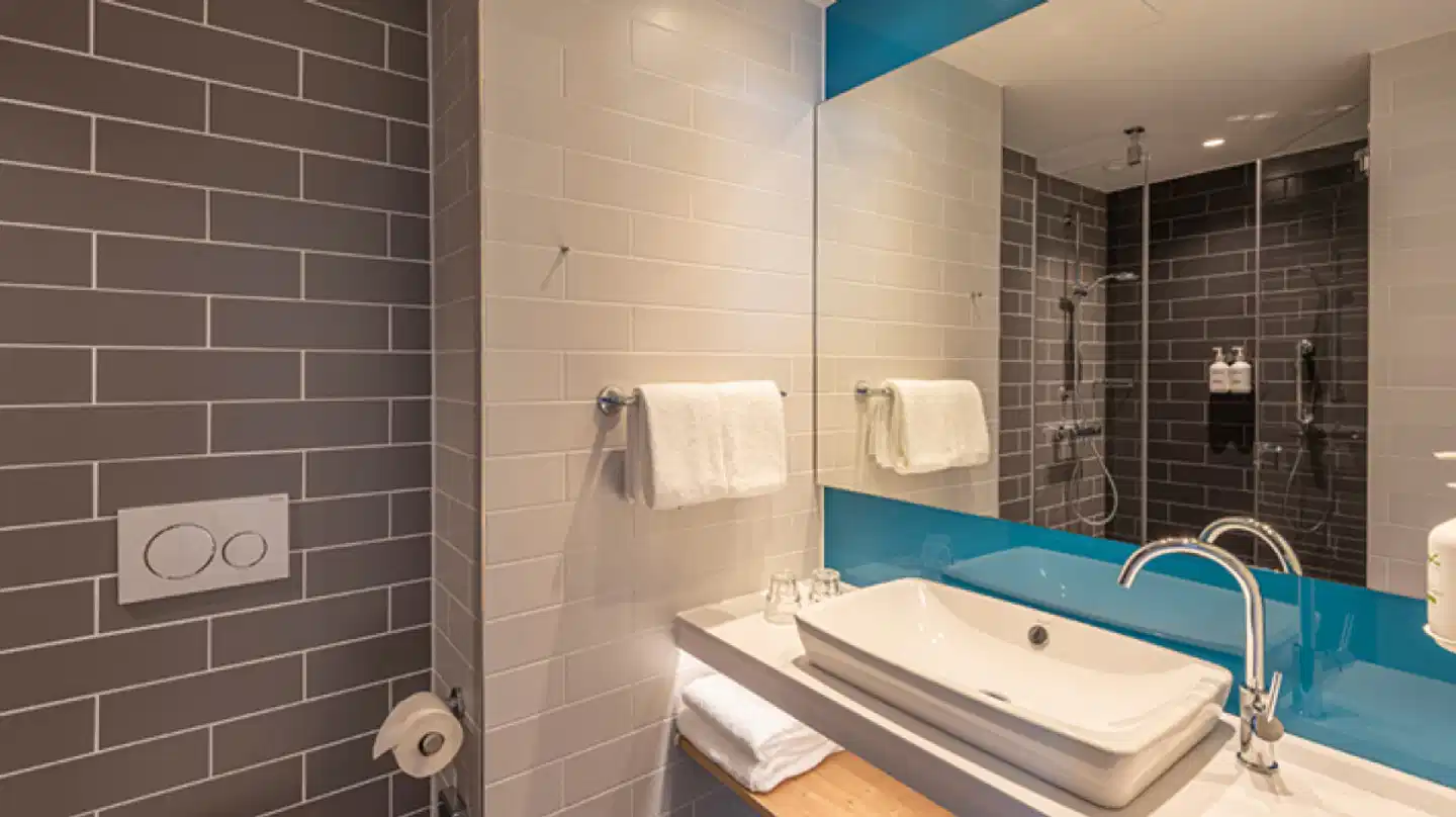 Holiday Inn Express Düsseldorf - Hauptbahnhof Badezimmer