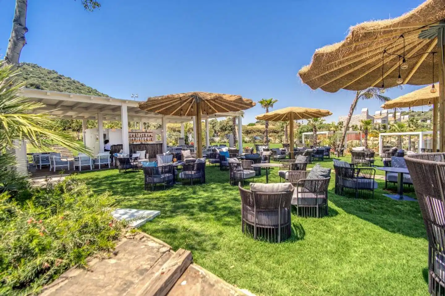 Cala Sinzias Resort Garten