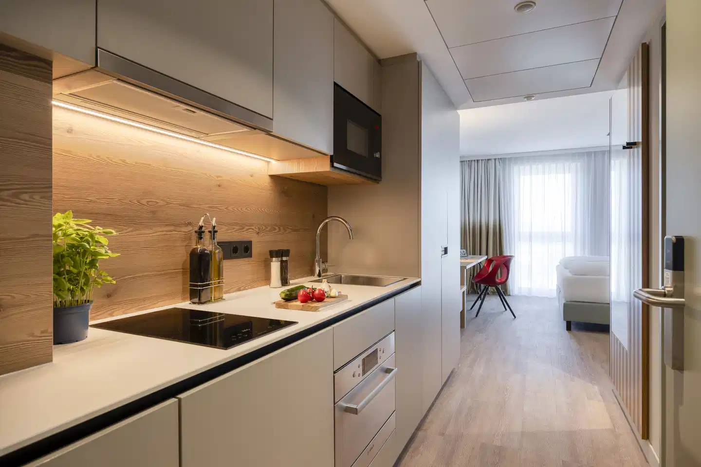 Citadines Danube Vienna Wohnbeispiel