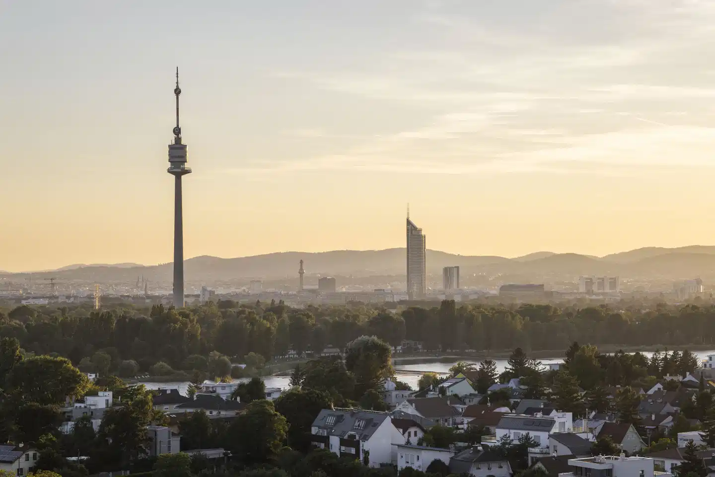 Citadines Danube Vienna Landschaft