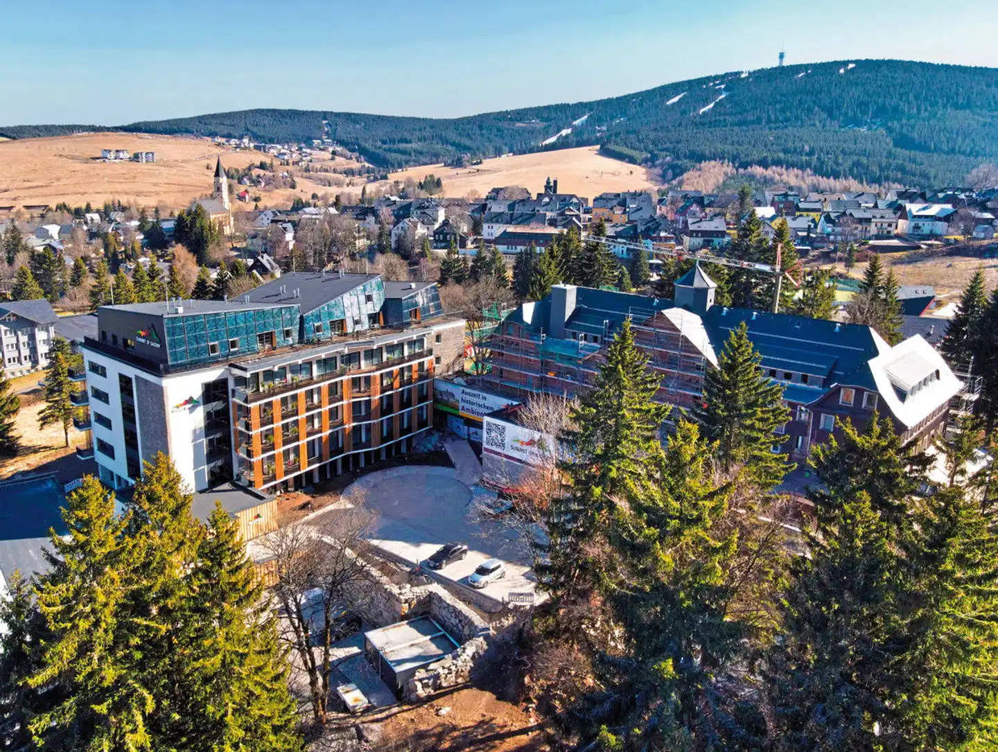 Summit of Saxony Resort Oberwiesenthal Landschaft