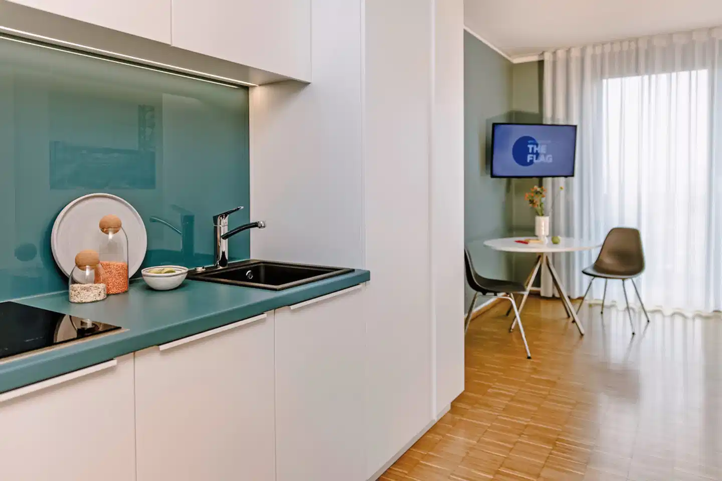 THE FLAG München M. Wohnbeispiel