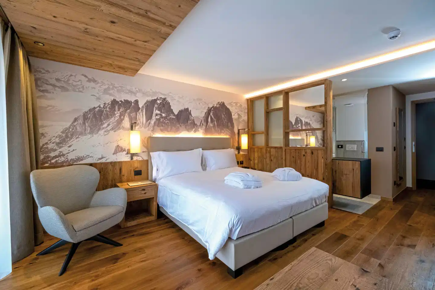 Ciampedie Luxury Alpine Spa Hotel Wohnbeispiel