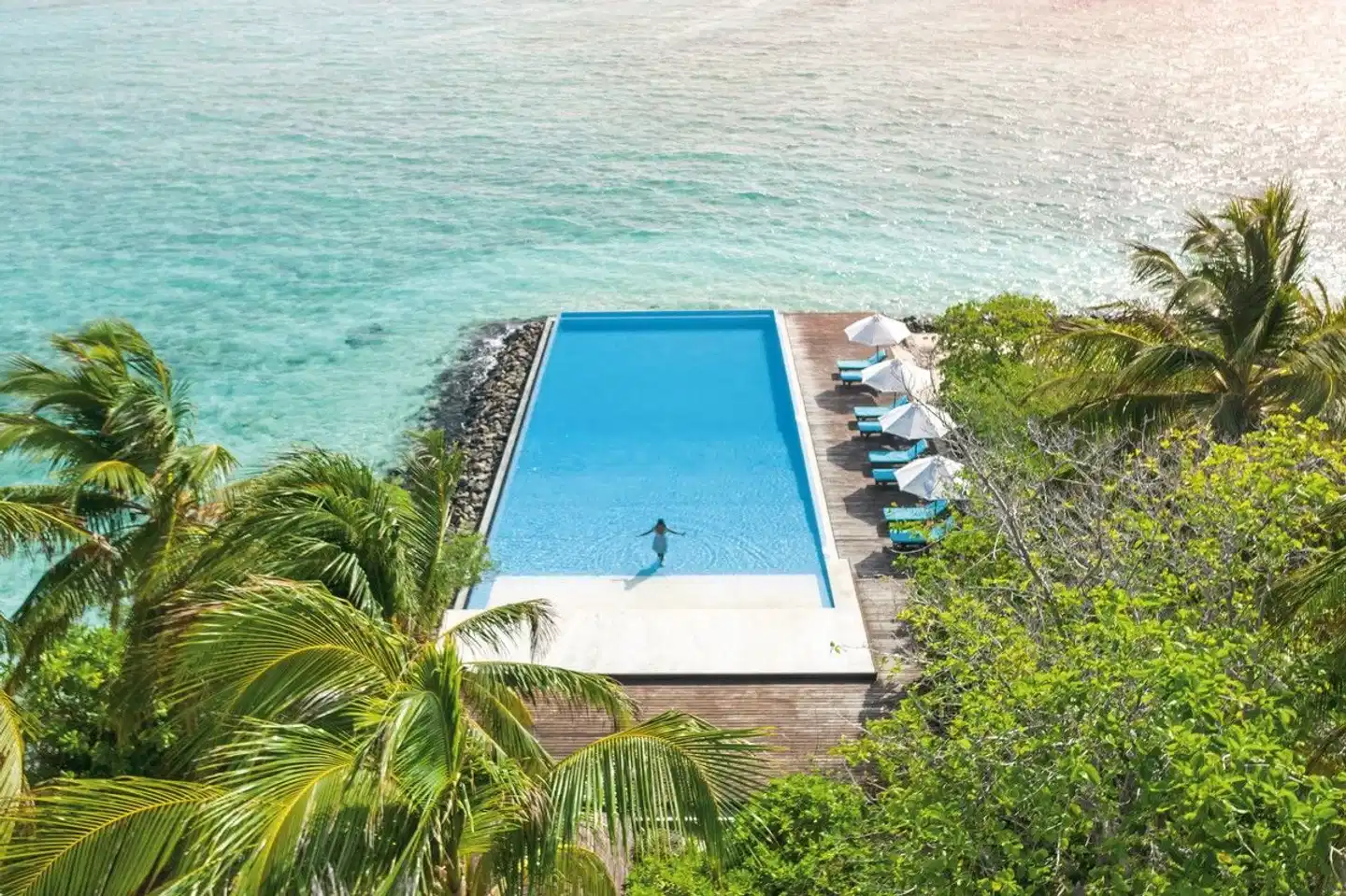 Summer Island Maldives Aussenansicht