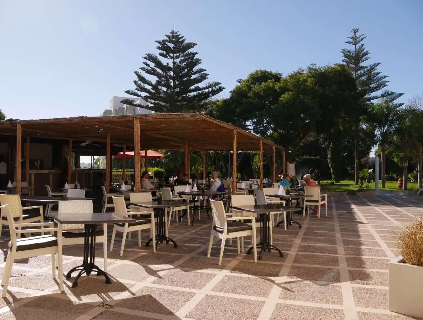 Odyssee Park Hotel Terrasse