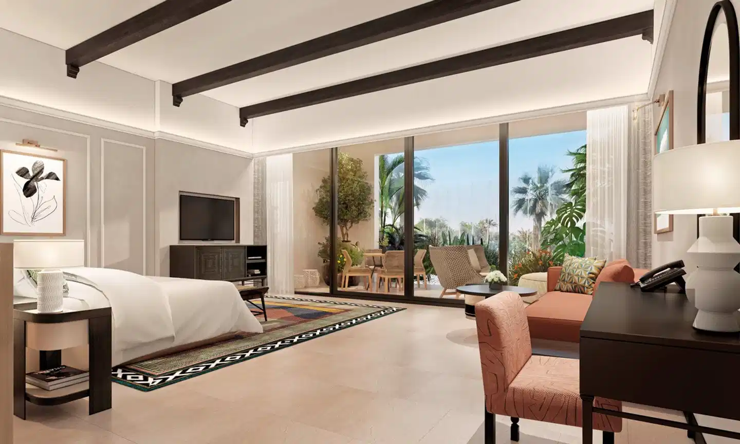 Sofitel Al Hamra Beach Resort Wohnbeispiel