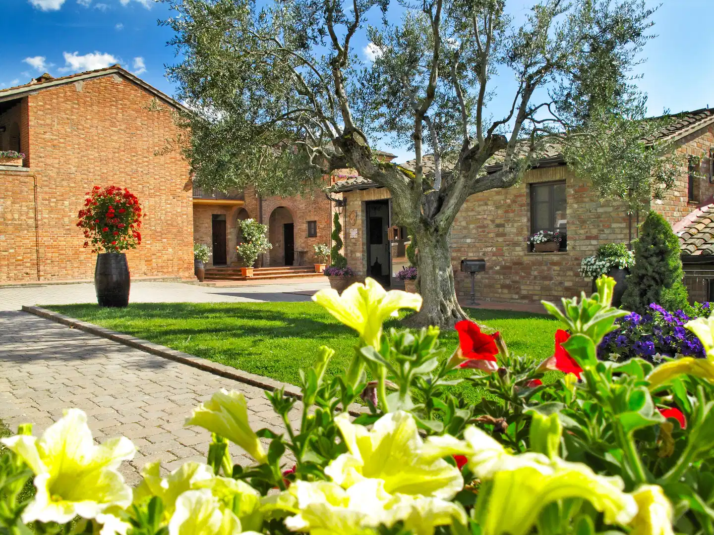 Borgo Tre Rose Hotel & Apartments Garten