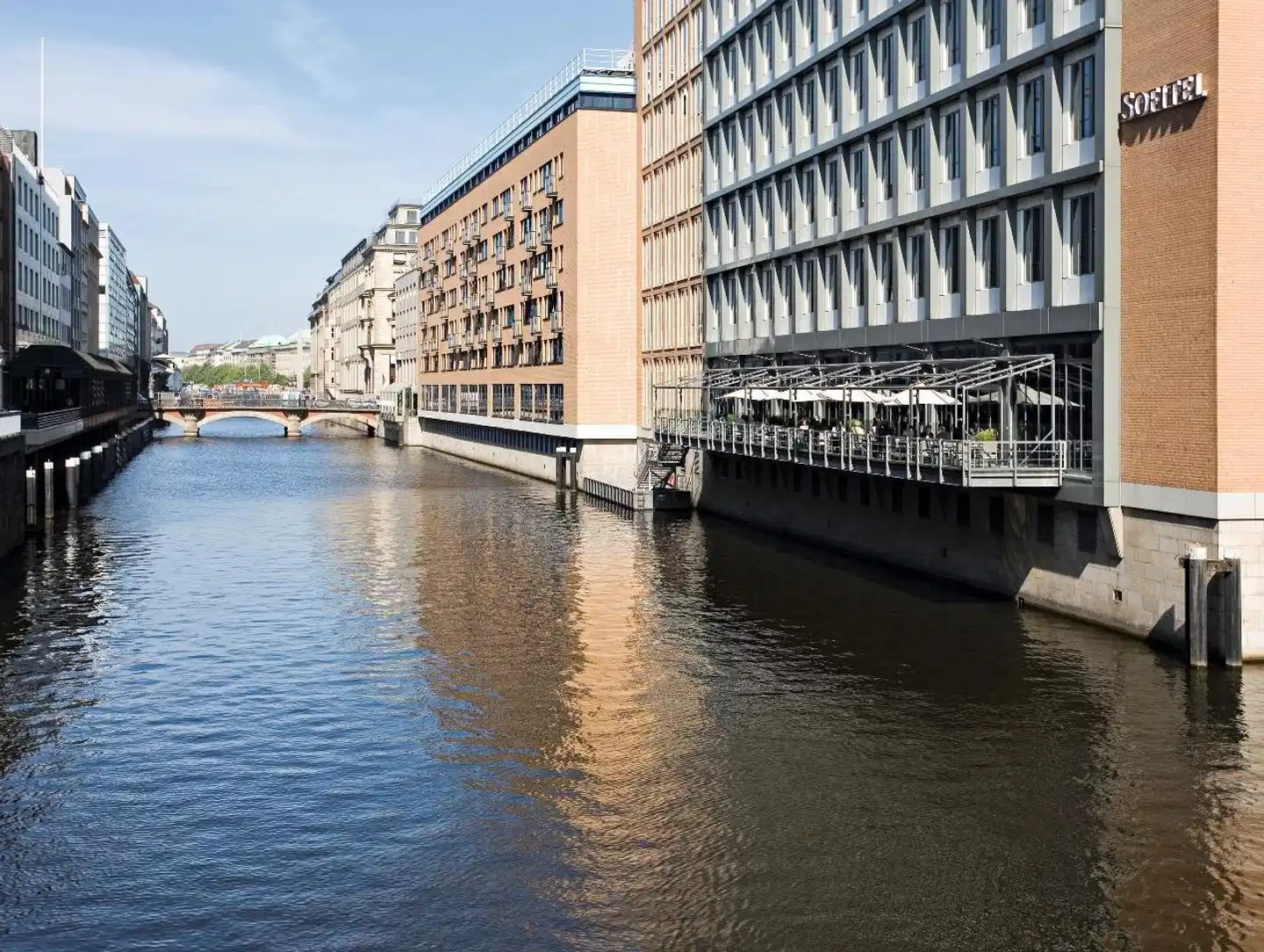 Sofitel Hamburg Alter Wall Hotel Terrasse