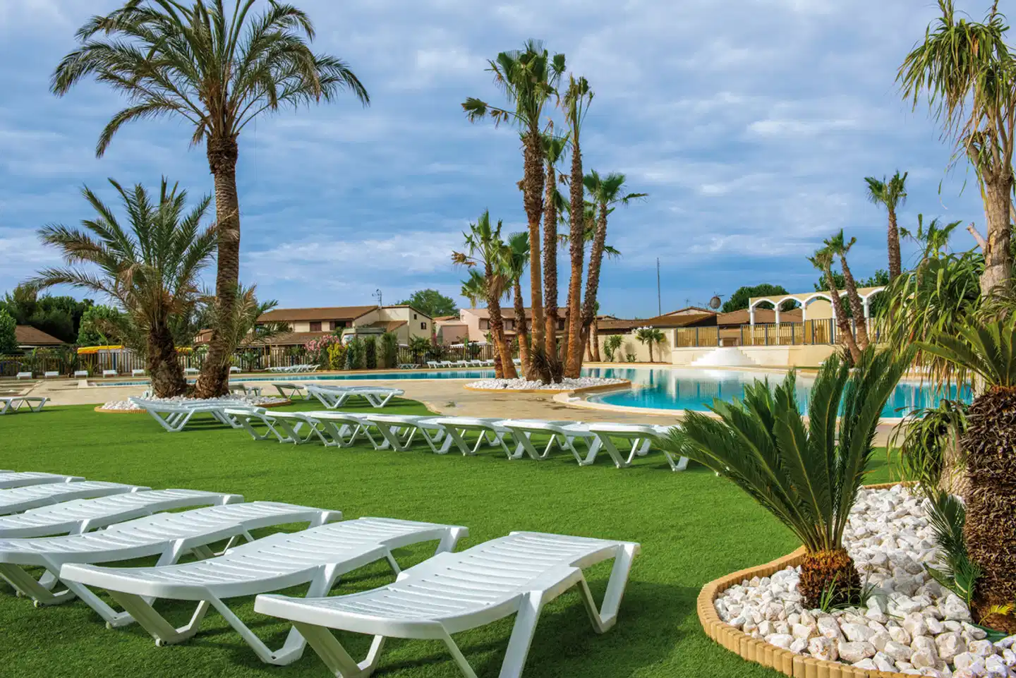 Domaine Les Tamaris & Les Portes du Soleil Garten