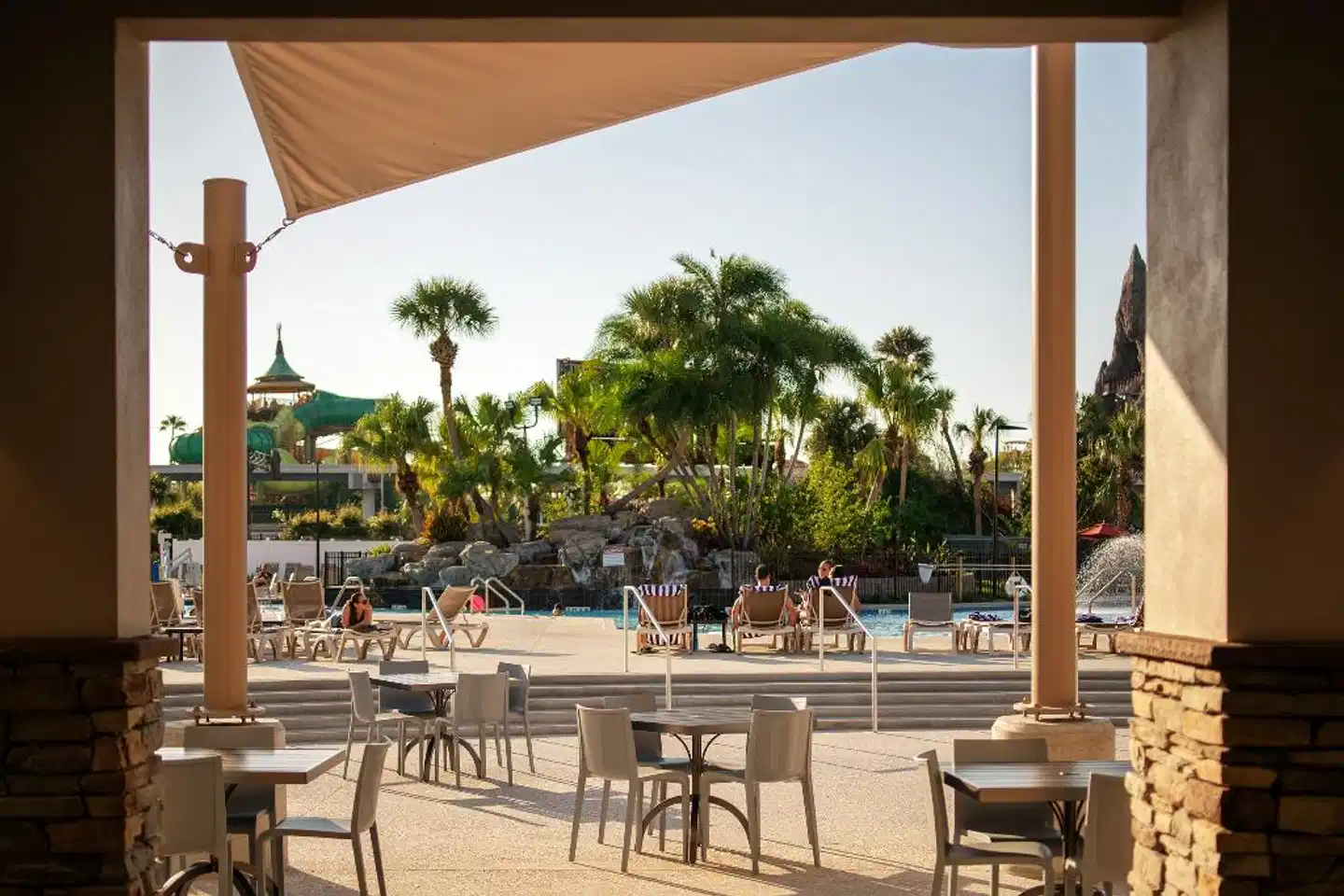 Avanti Palms Resort and Conference Center Terrasse