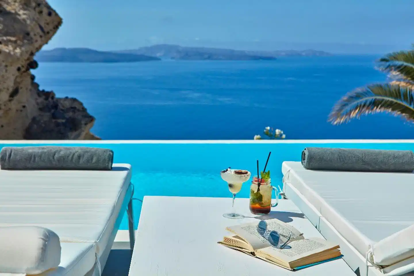 Katikies Villa Santorini Terrasse