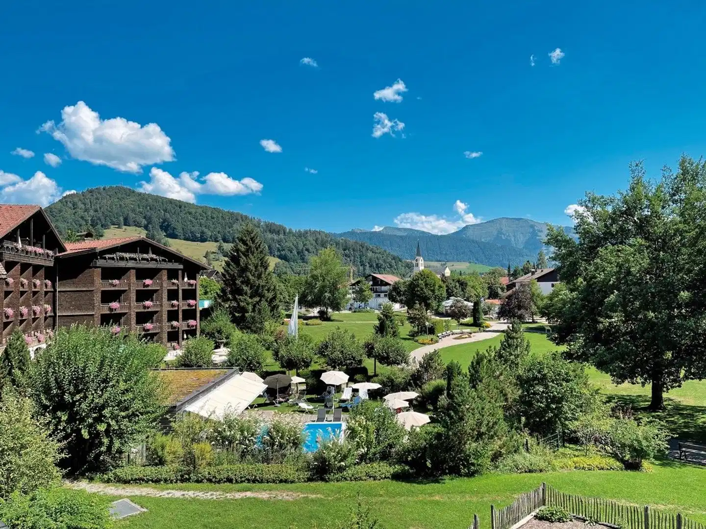 Parkhotel Oberstaufen Aussenansicht