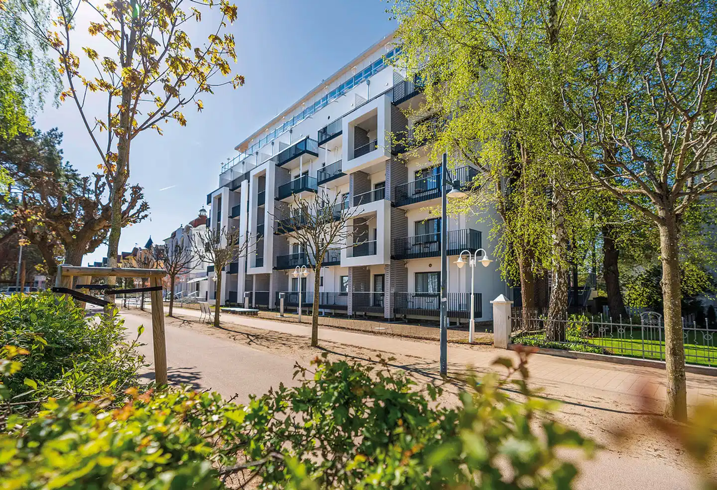 Strandhotel Ahlbeck Aussenansicht