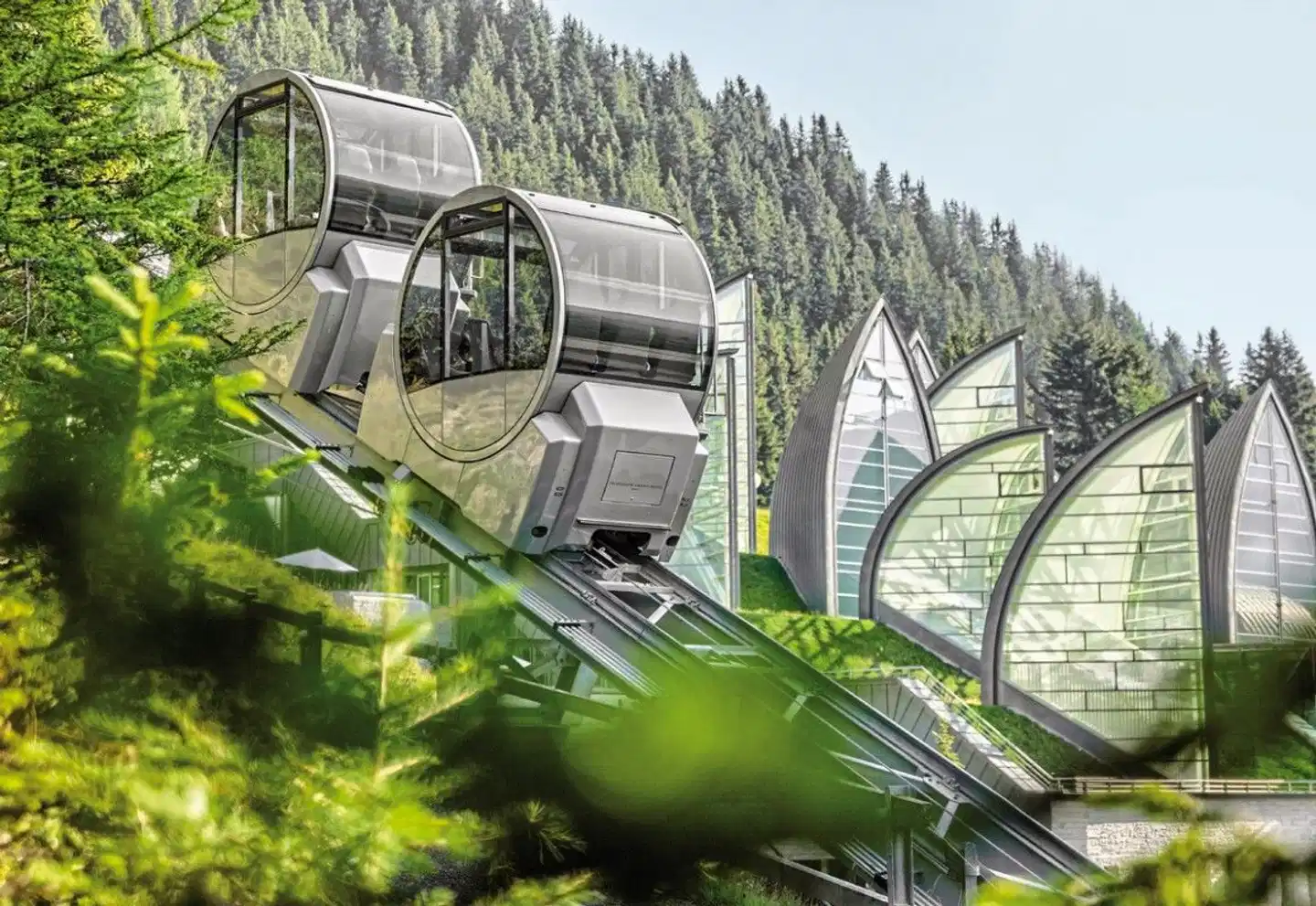 Tschuggen Grand Hotel Garten