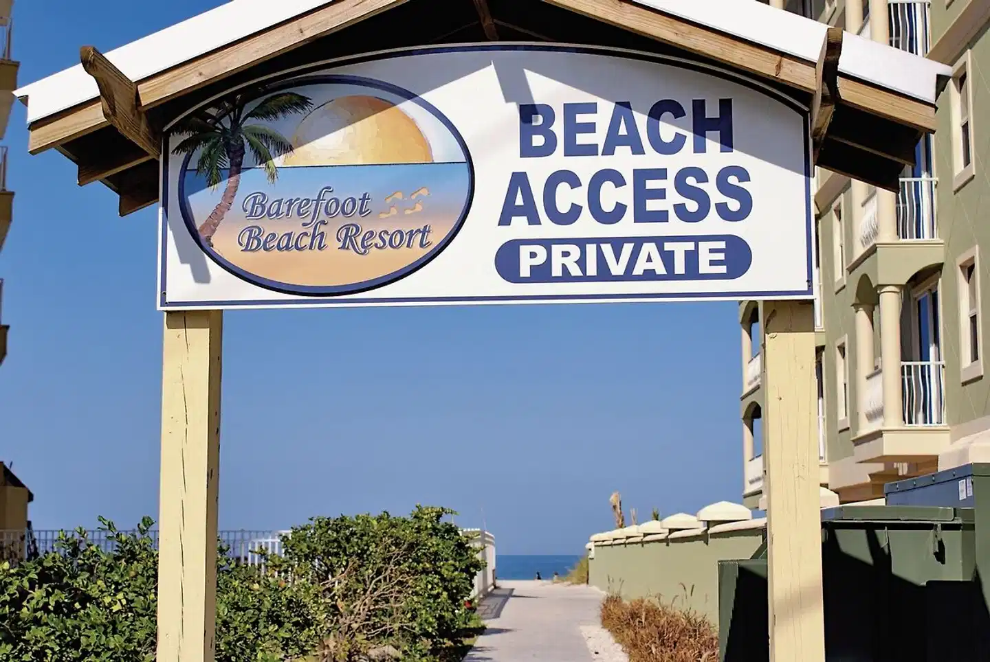 Barefoot Beach Condo Apartments Aussenansicht