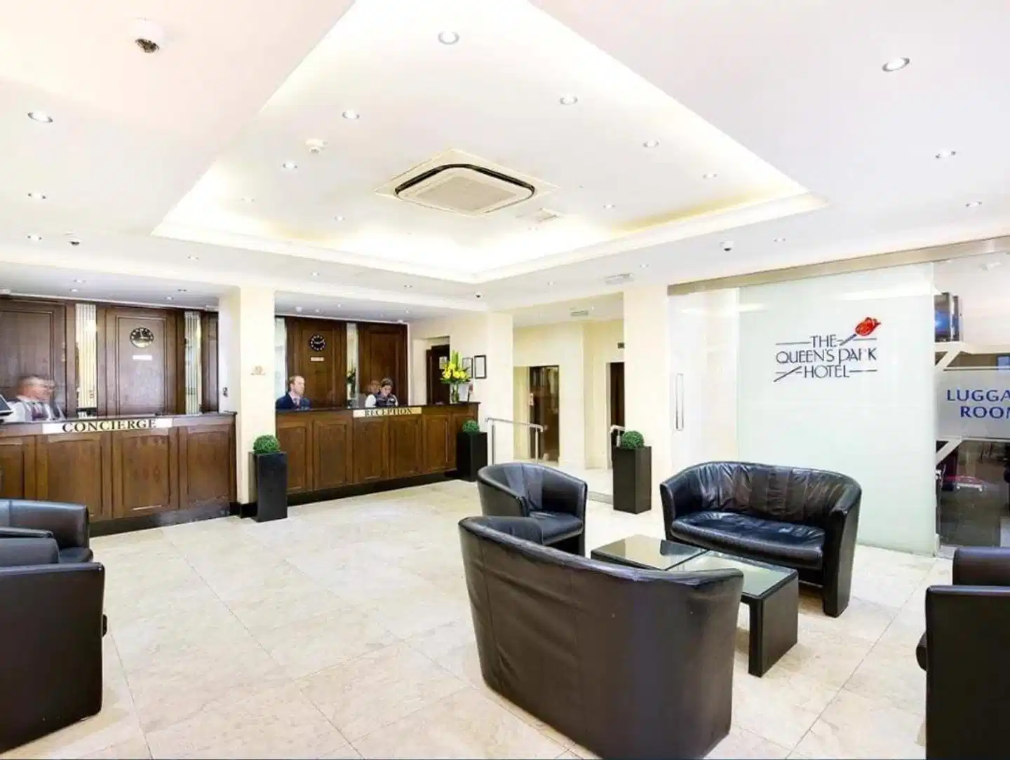 The Queen's Park Hotel Lobby