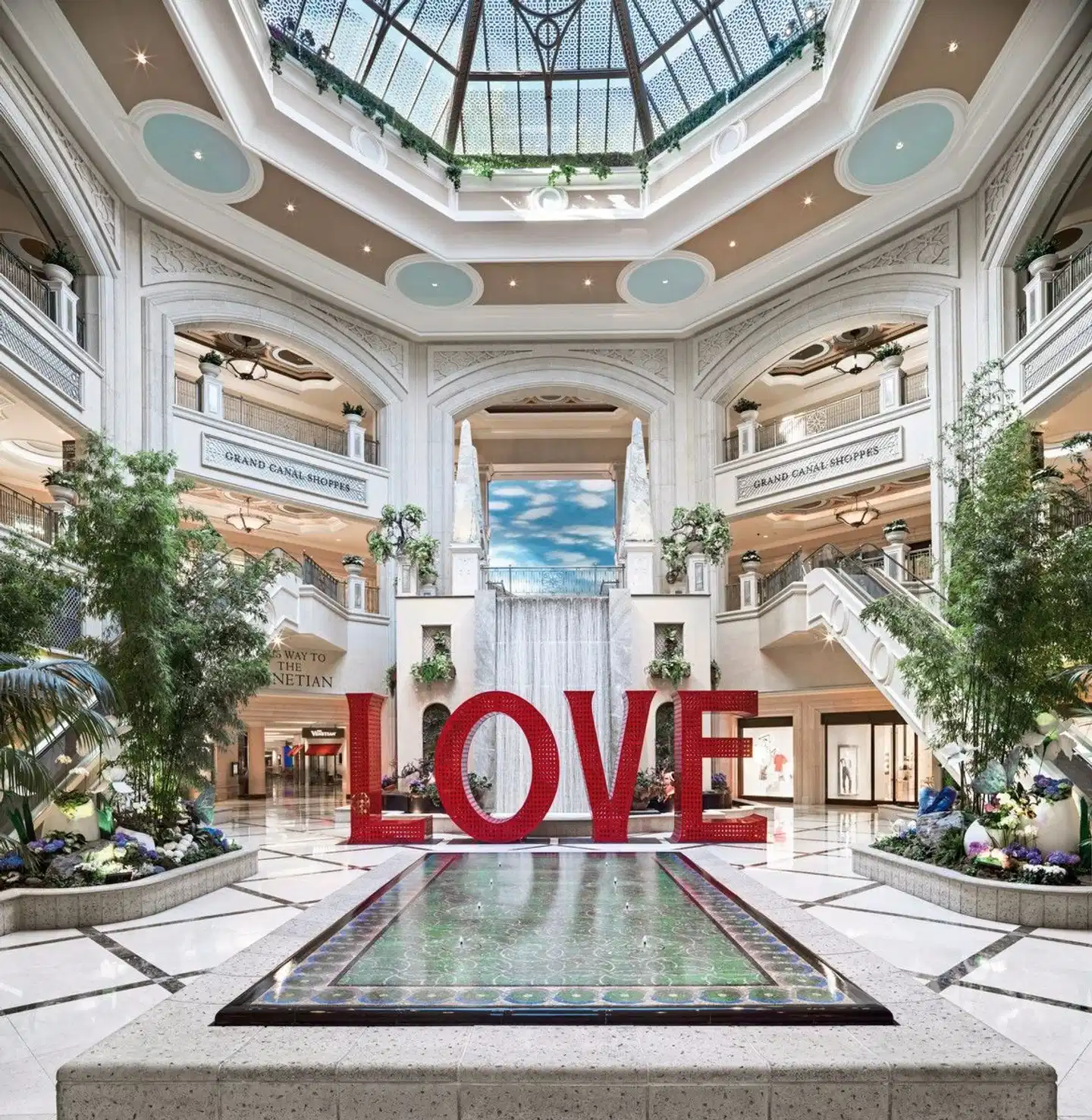 The Palazzo at the Venetian Resort Lobby