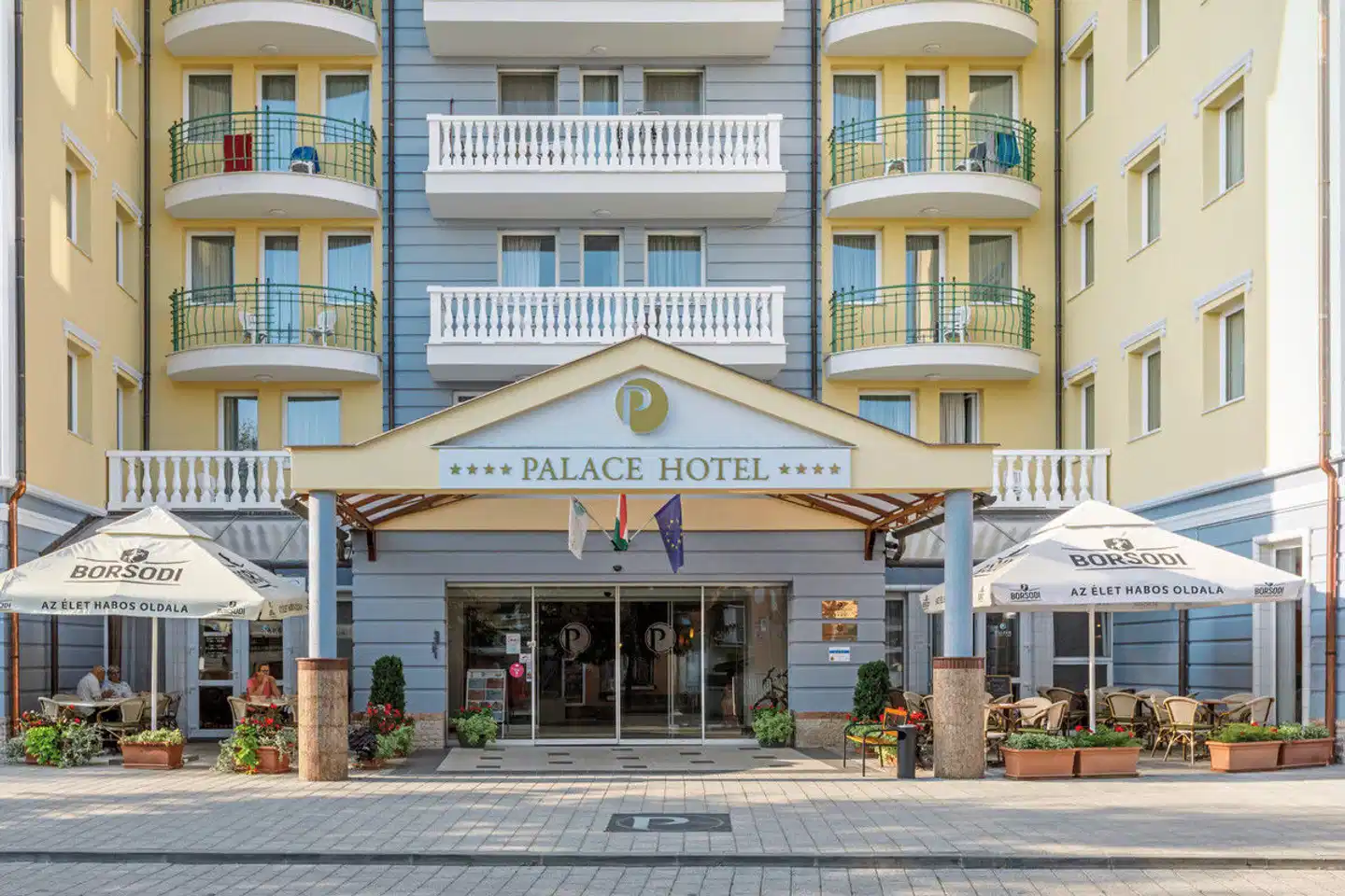 Hotel Palace Héviz Aussenansicht