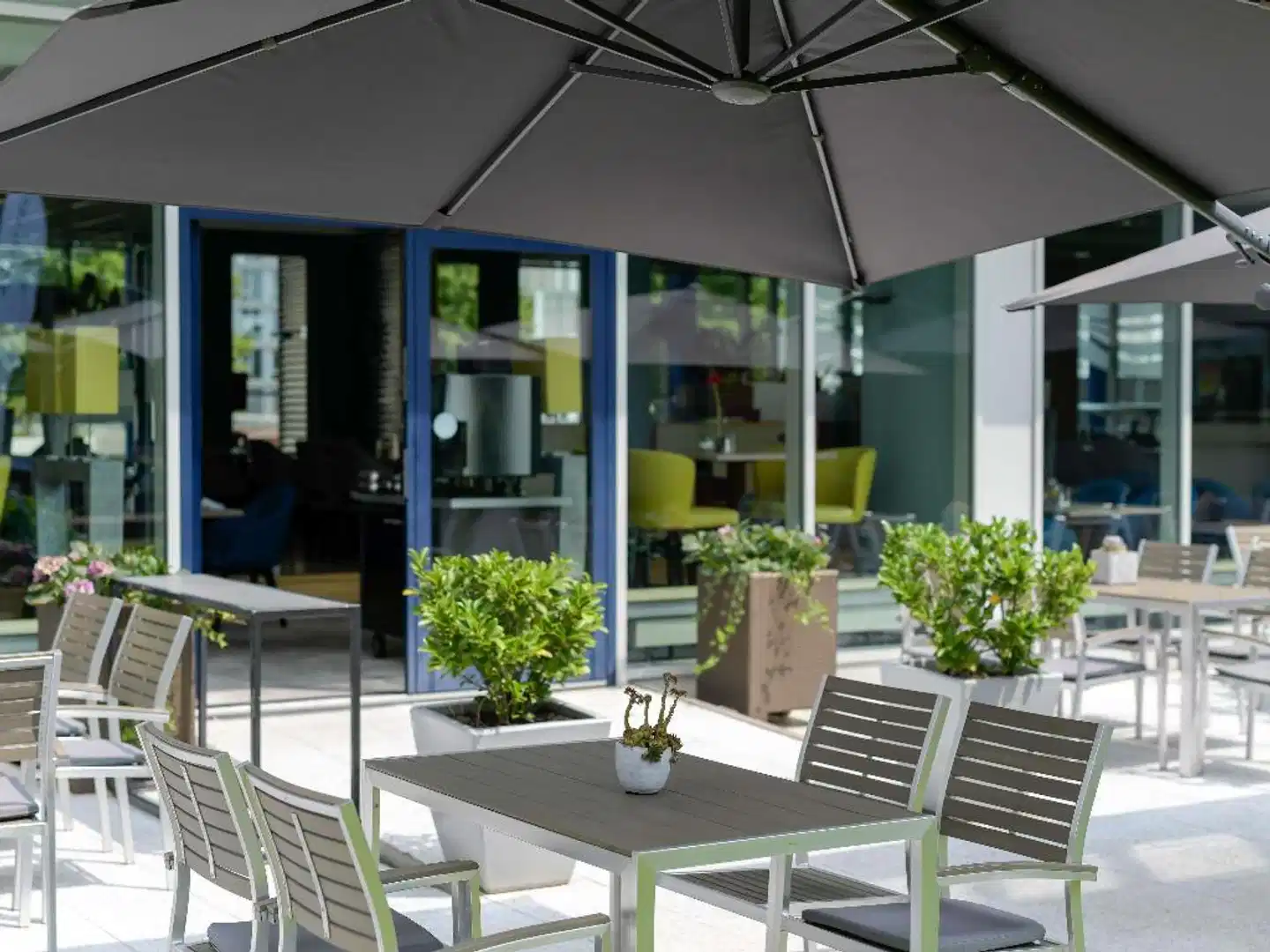 Novotel Koeln City Hotel Terrasse
