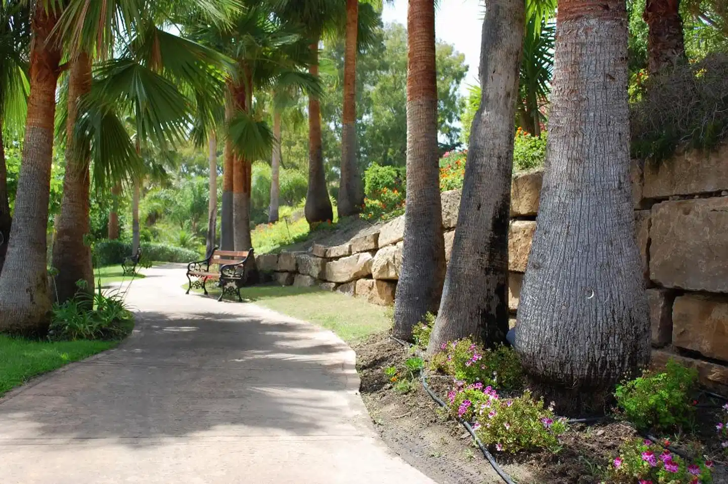 Alanda Hotel Marbella Garten