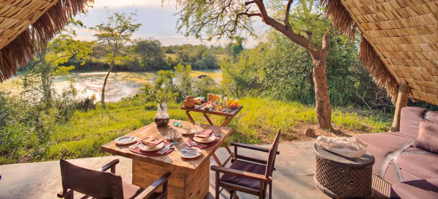 andBeyond Grumeti Serengeti River Lodge Restaurant