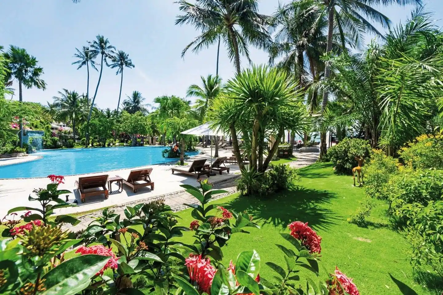 Hoang Ngoc Beach Resort Garten