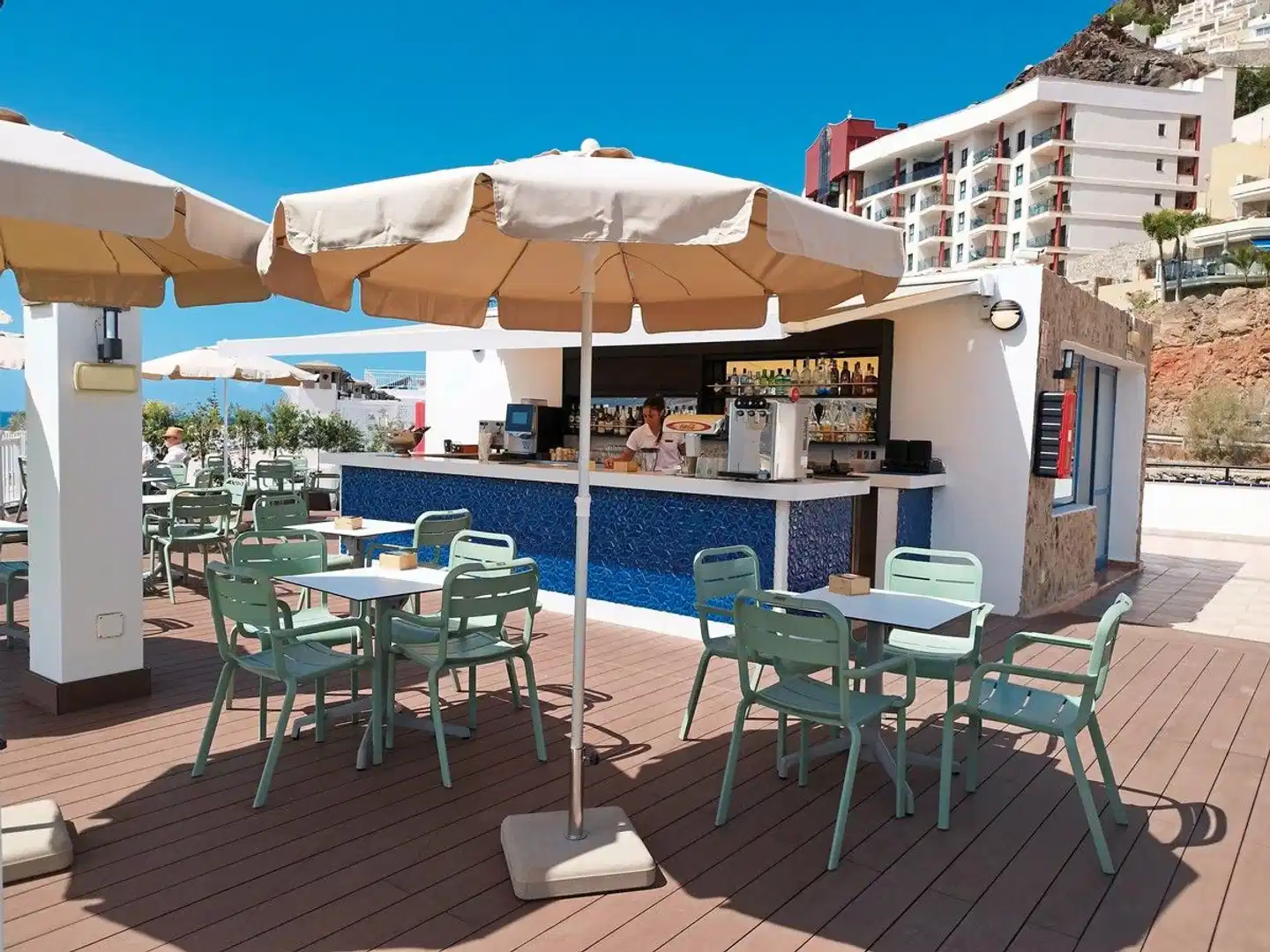 H10 Costa Mogán Terrasse