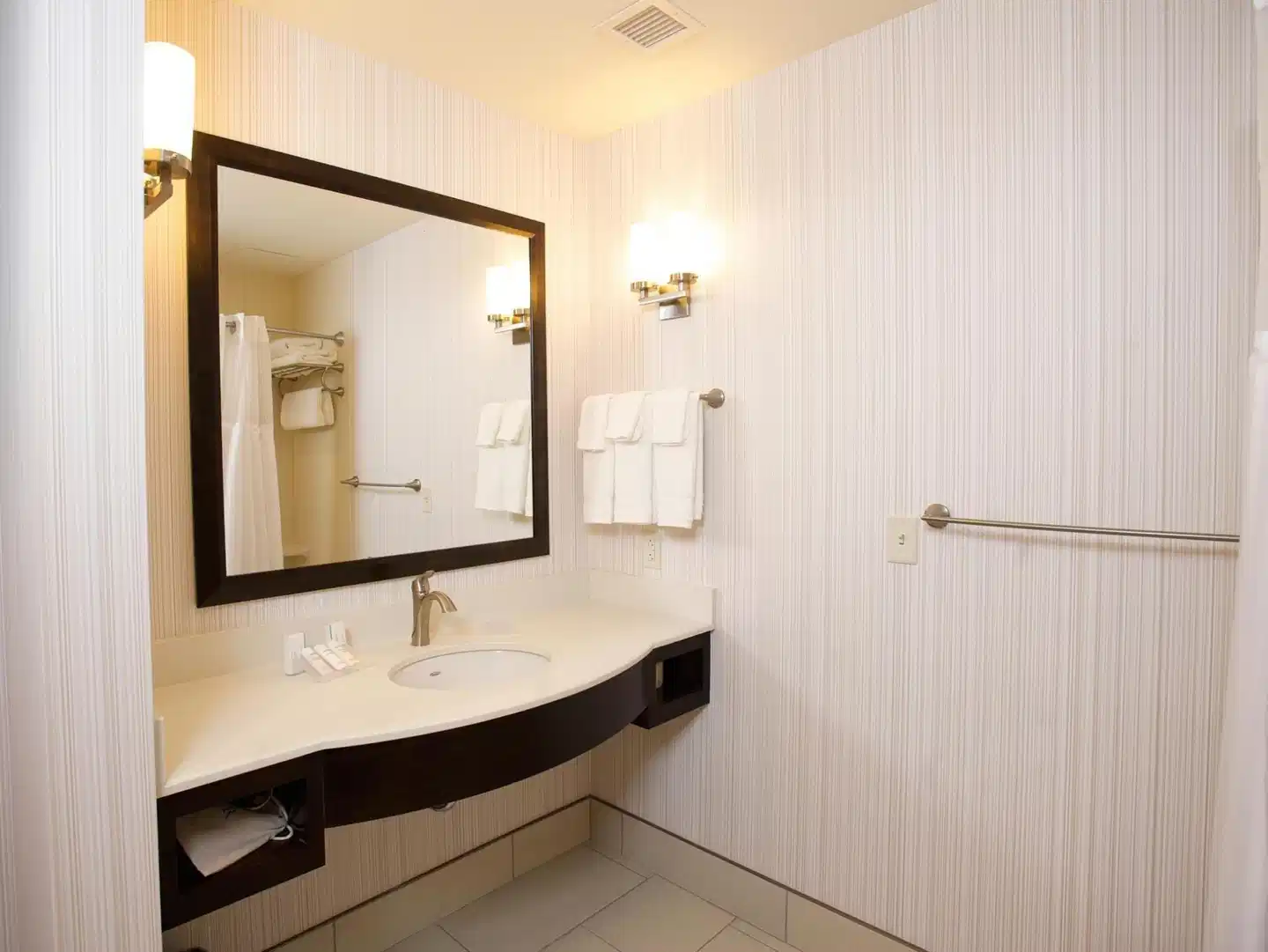 Hilton Garden Inn Buffalo Downtown Badezimmer