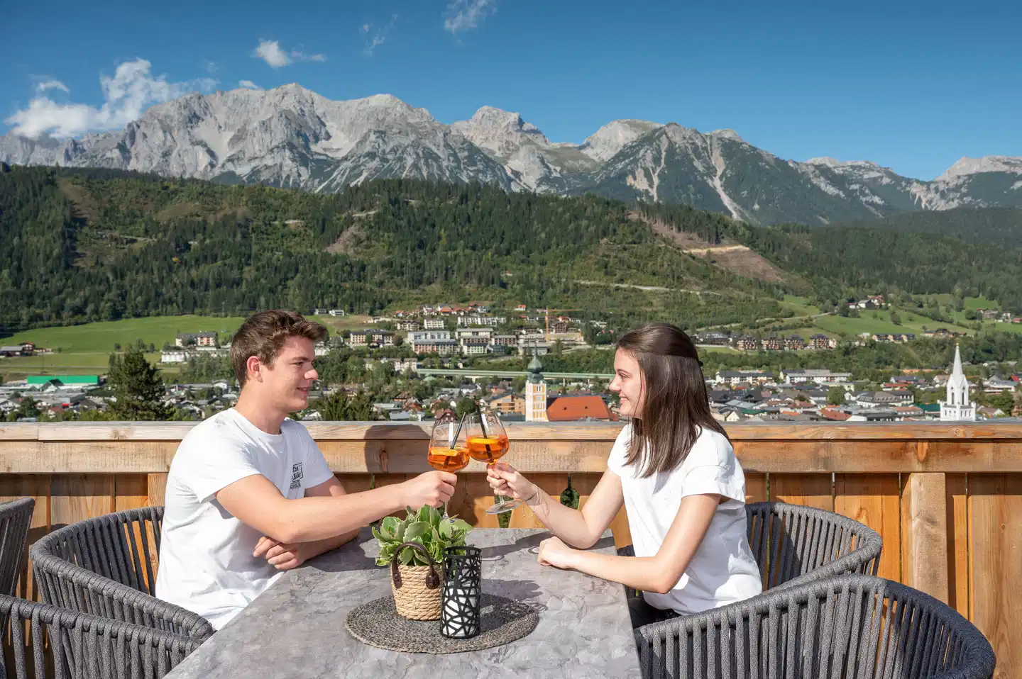 Rohrmooser Schlössl Terrasse