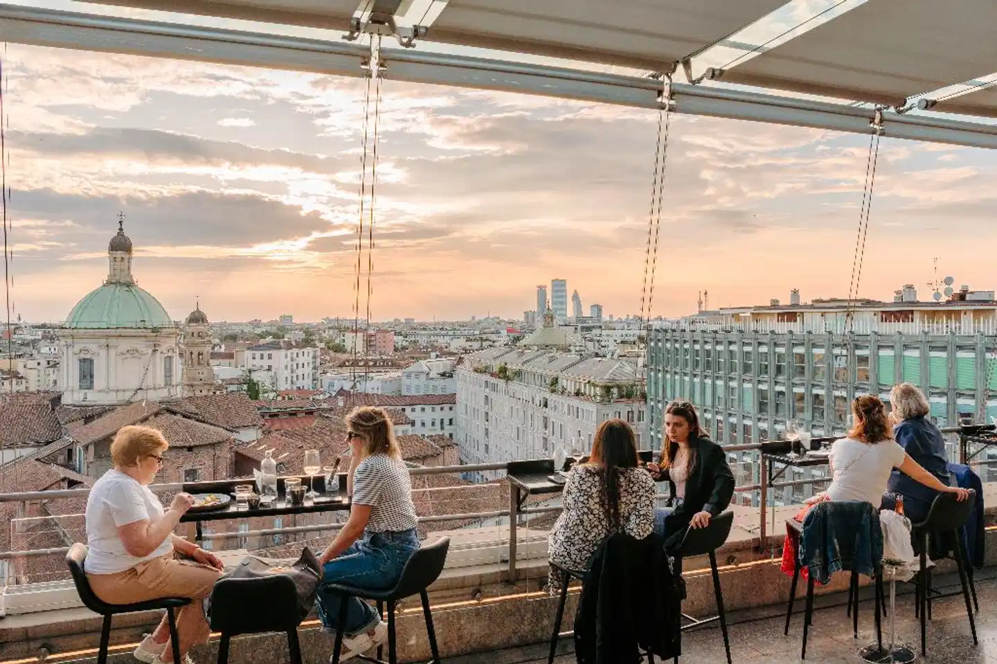 The Square Milano Duomo Terrasse