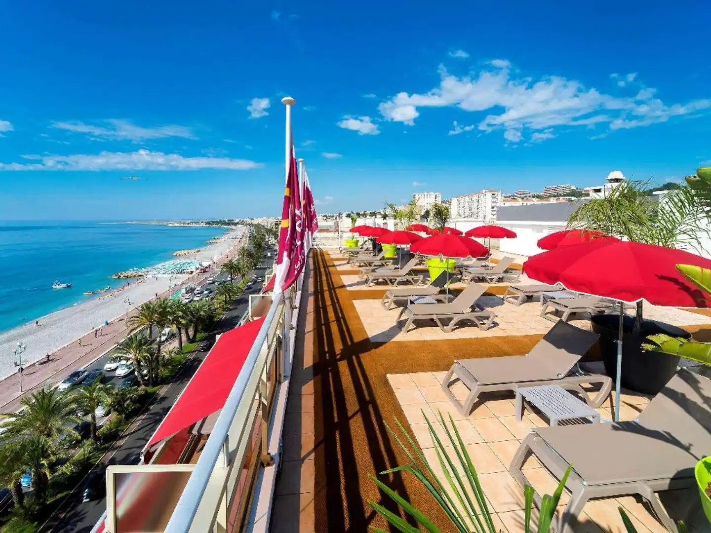 Aparthotel Adagio Nice Promenade des Anglais Terrasse