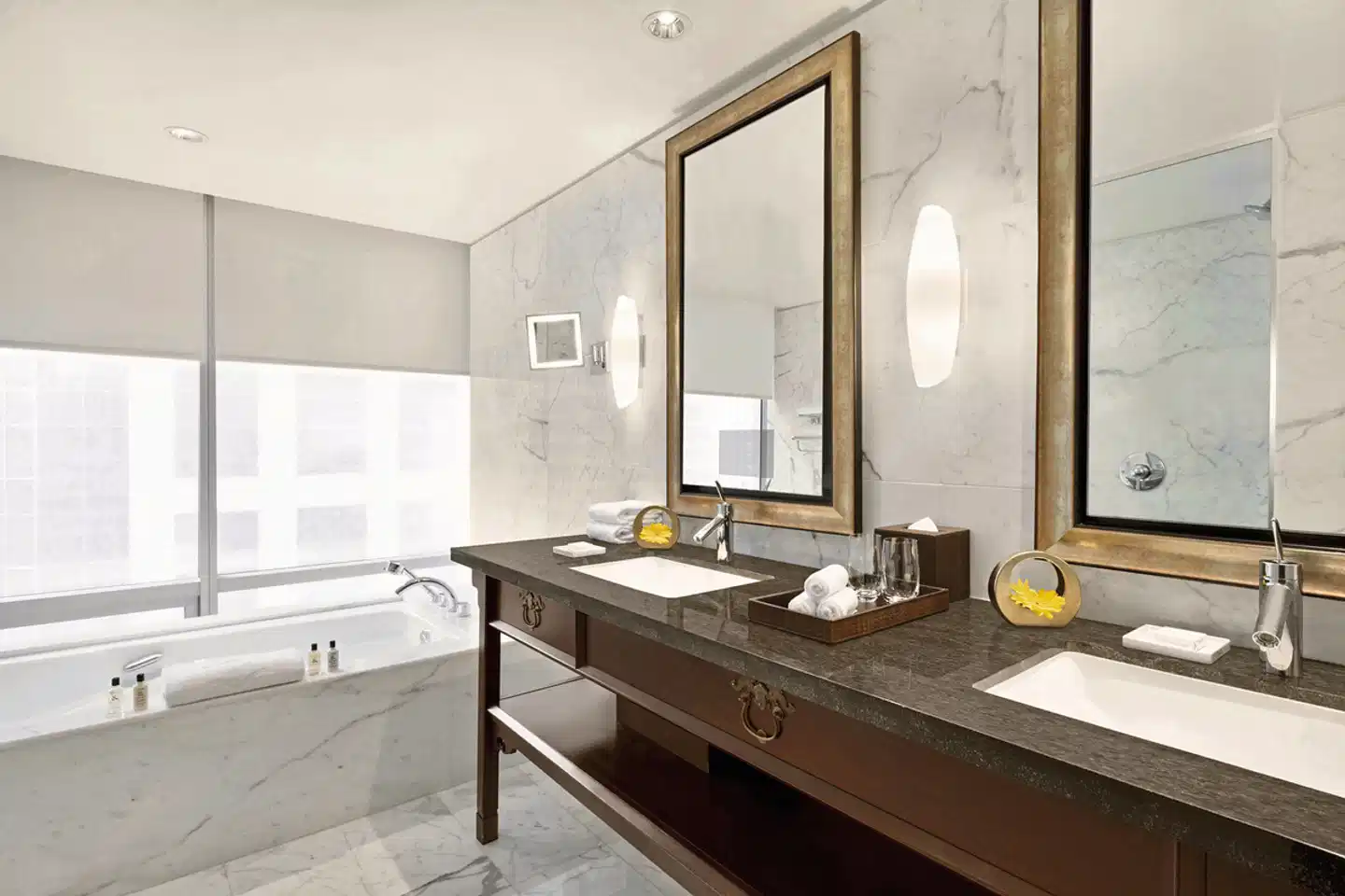 Shangri-La Hotel Vancouver Badezimmer