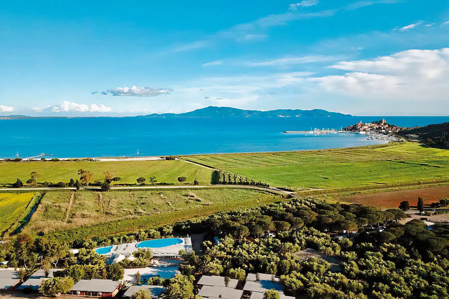 Gitavillage Talamone Landschaft