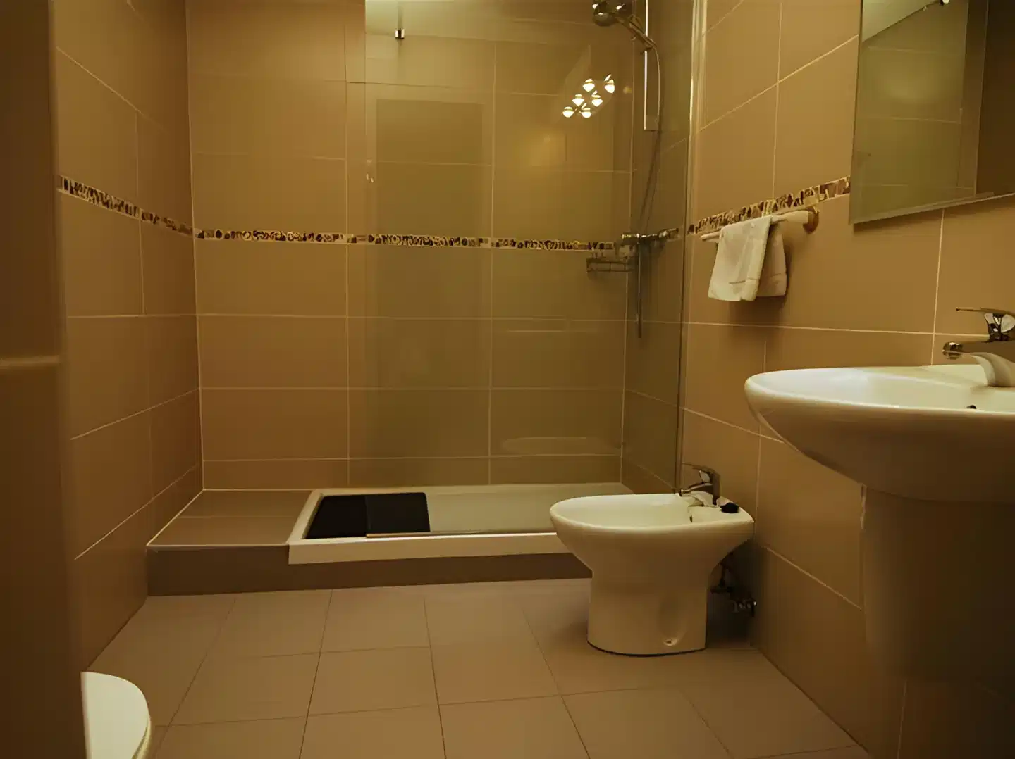 Hostal Aguilar Badezimmer