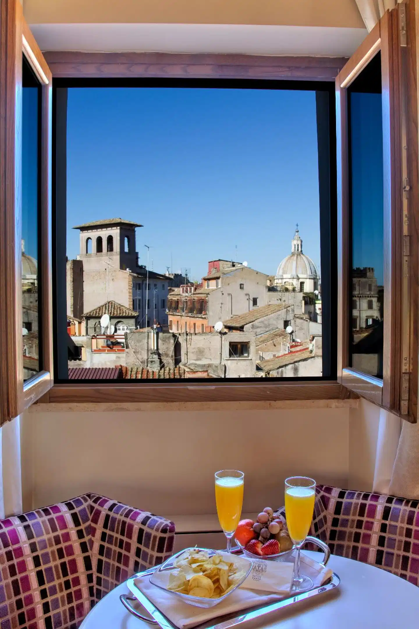 Navona Palace Luxury Inn Terrasse
