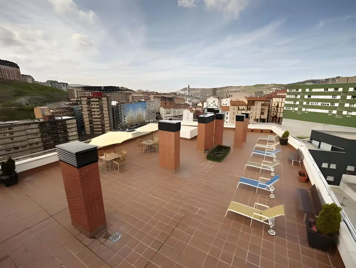 Bilbao Apartamentos Atxuri Terrasse
