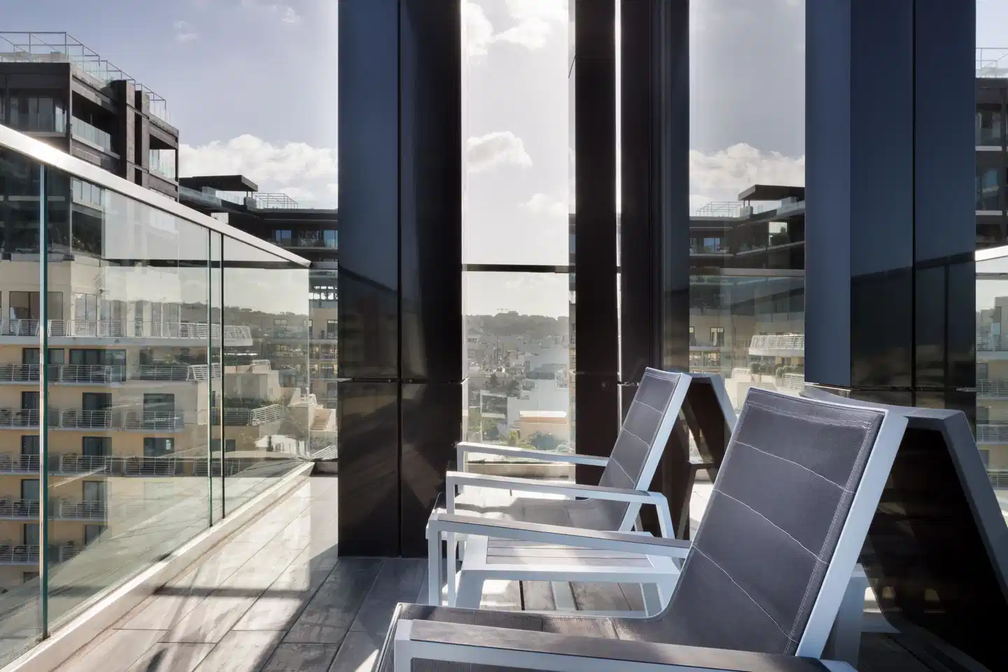 Hugo's Boutique Hotel- Adults only Terrasse