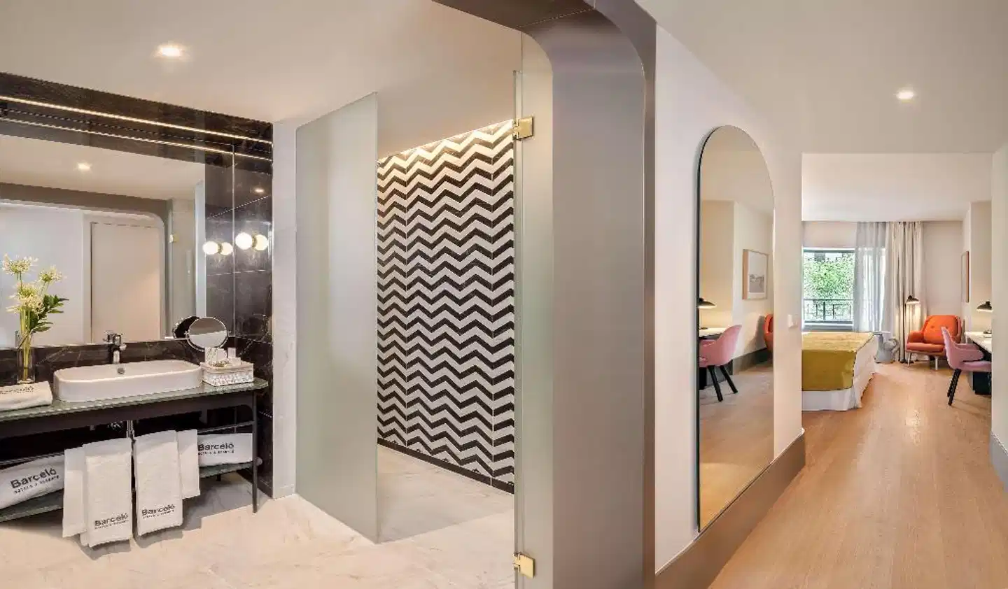 Barceló Torre de Madrid Badezimmer