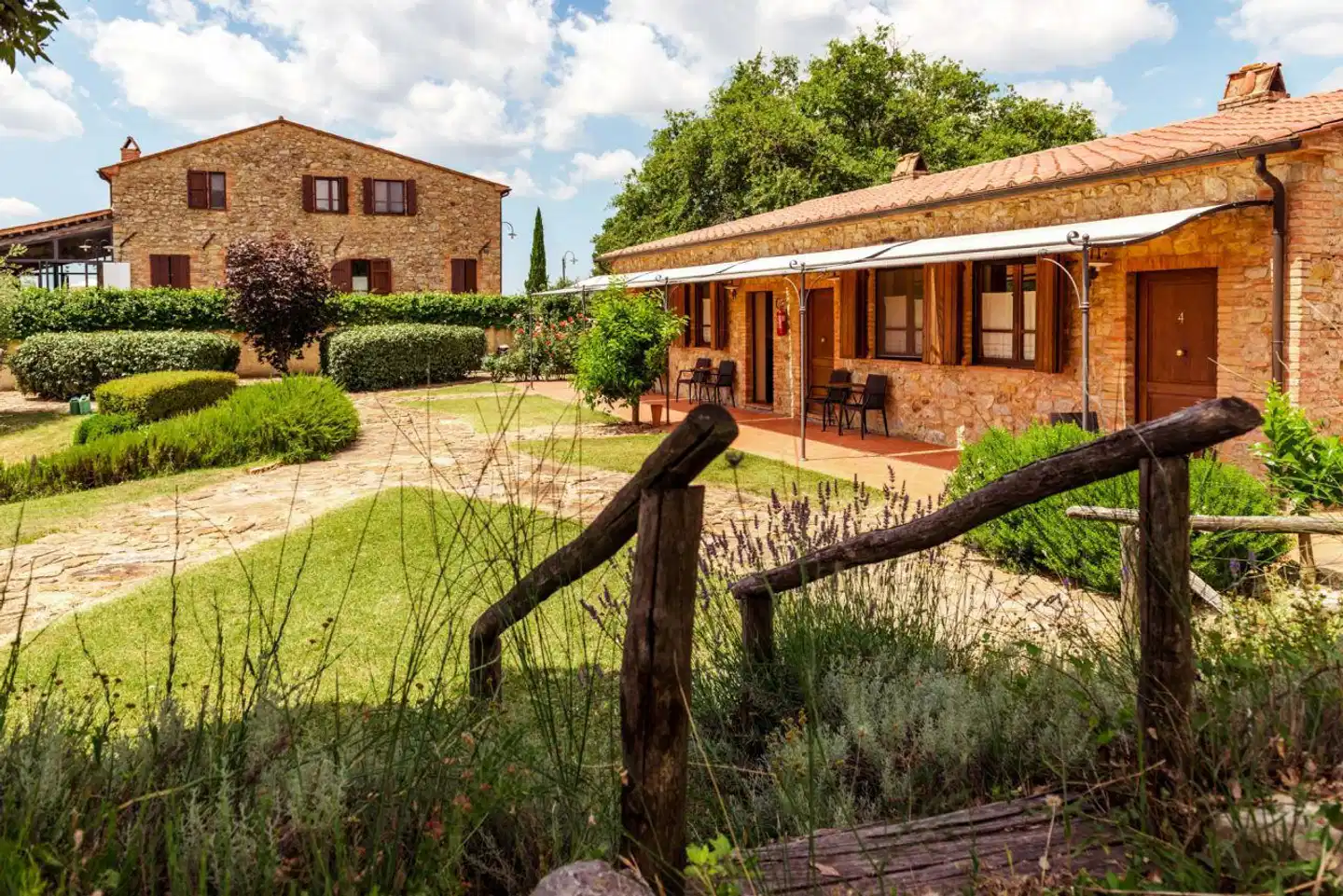 Tenuta Casteani Wine Resort Garten