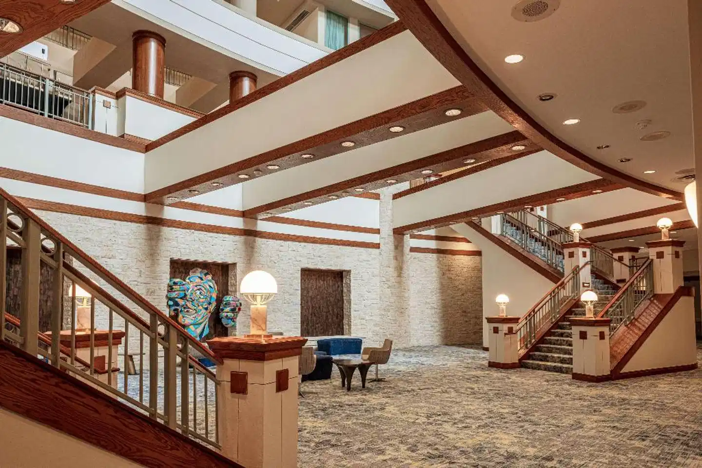 Hilton Austin Airport Lobby