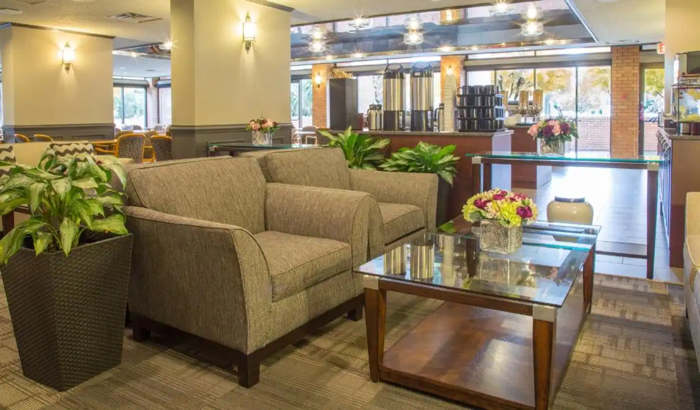 The Embassy Inn Lobby