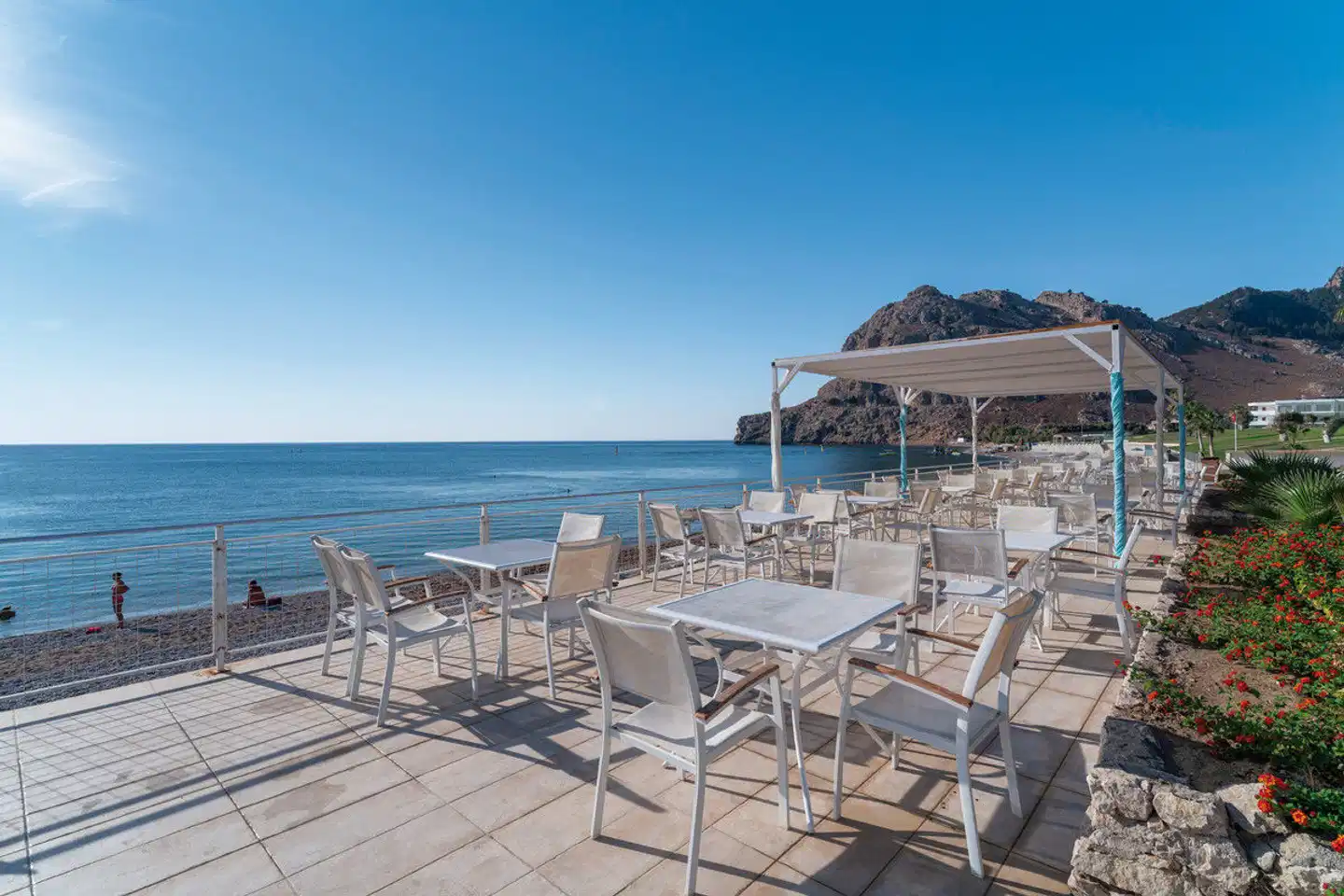Atlantica Kolymbia Beach Terrasse