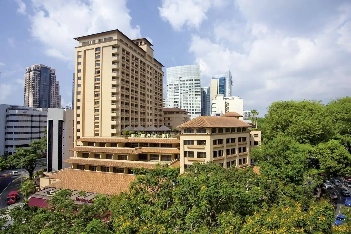 Orchard Rendezvous Hotel Singapore Aussenansicht