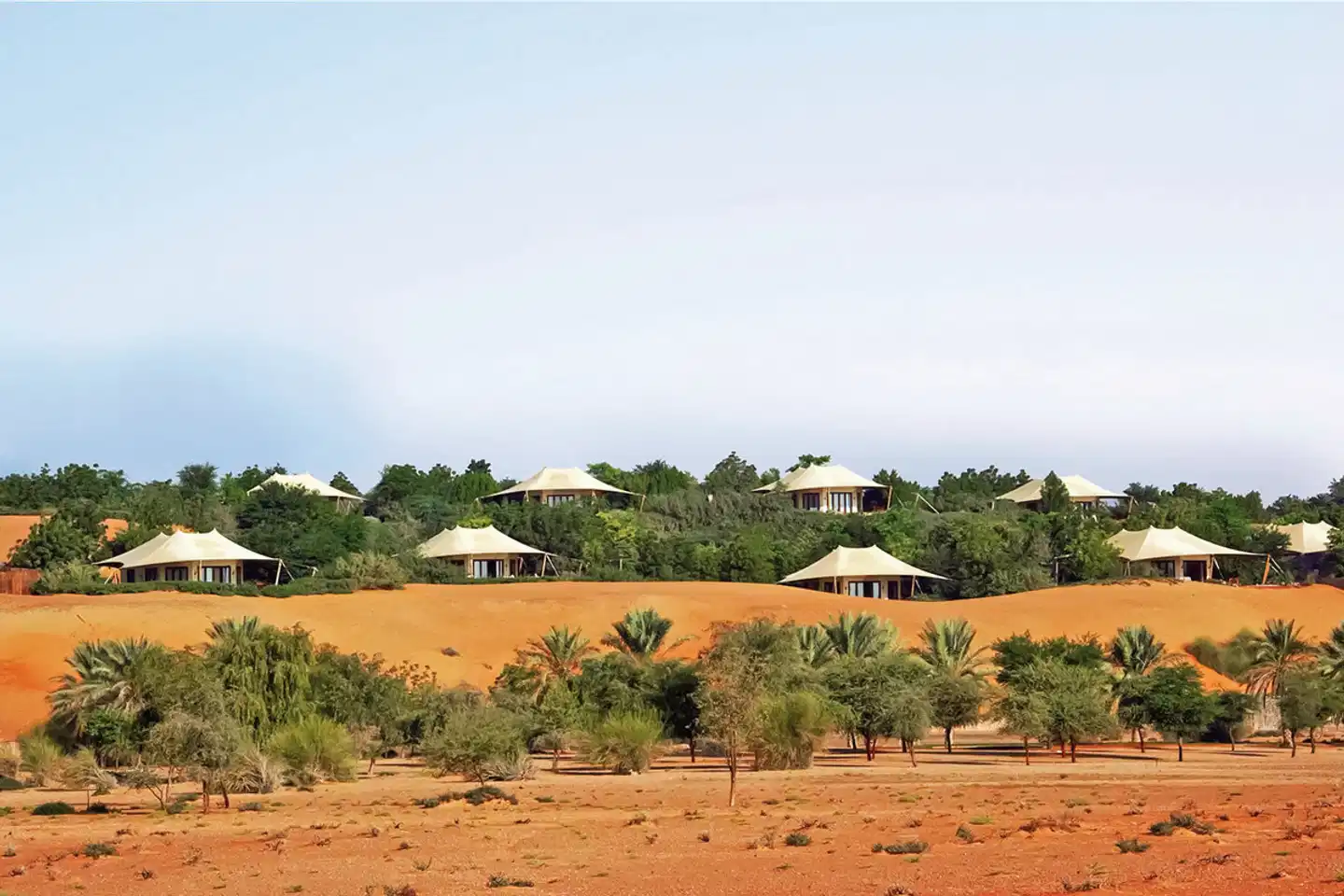 Al Maha, A Luxury Collection Desert Resort & Spa Landschaft