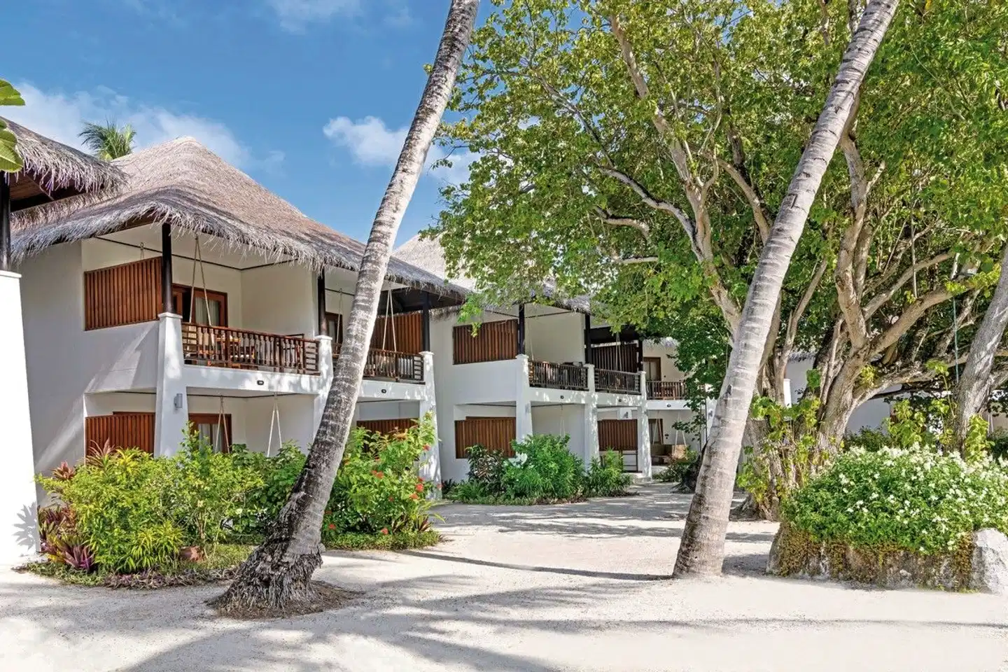 Sheraton Maldives Full Moon Resort & Spa Aussenansicht