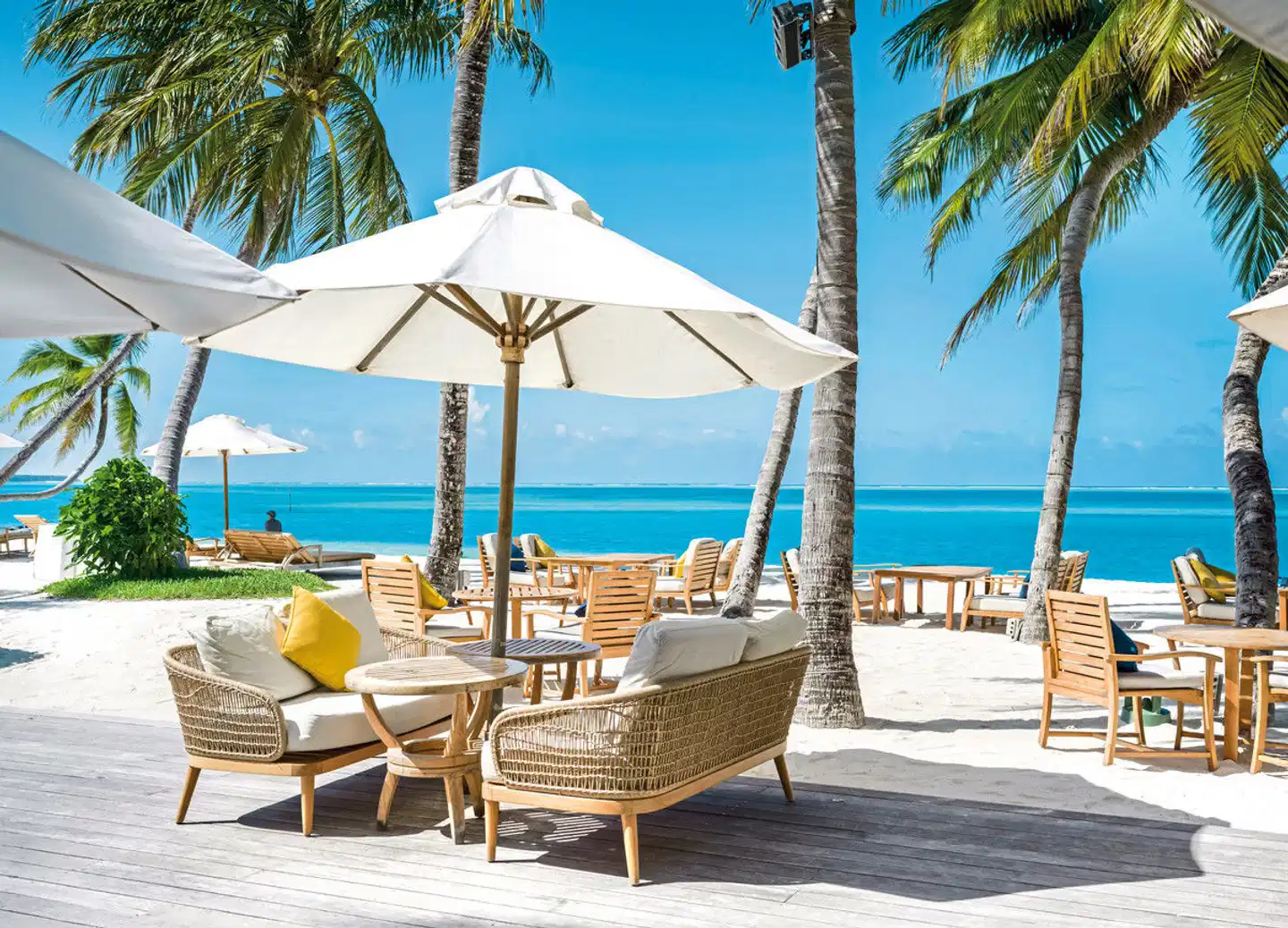 Conrad Maldives Rangali Island Terrasse